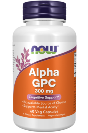Now Alpha GPC 300mg Caps 60's